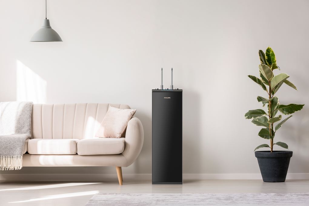 Máy lọc nước RO nóng nguội lạnh Philips ADD8913/74 10 lõi Màu Đen