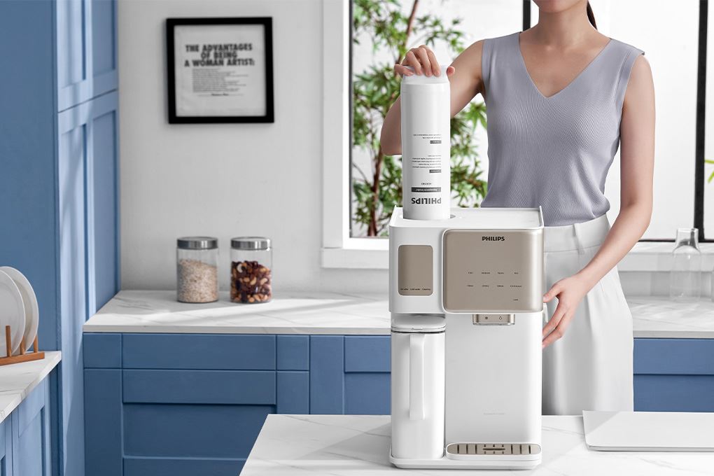 Máy lọc nước RO nóng nguội lạnh Philips ADD6922CG/97 1 lõi Màu Trắng