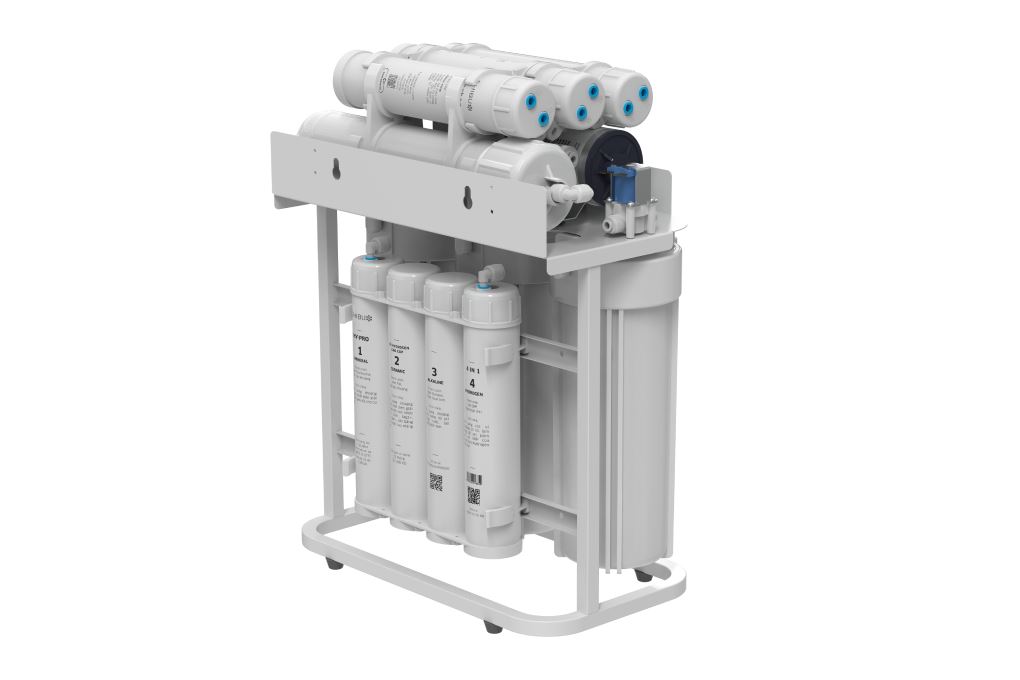 Máy lọc nước RO âm tủ Shibu SB35 11 lõi Màu Đen