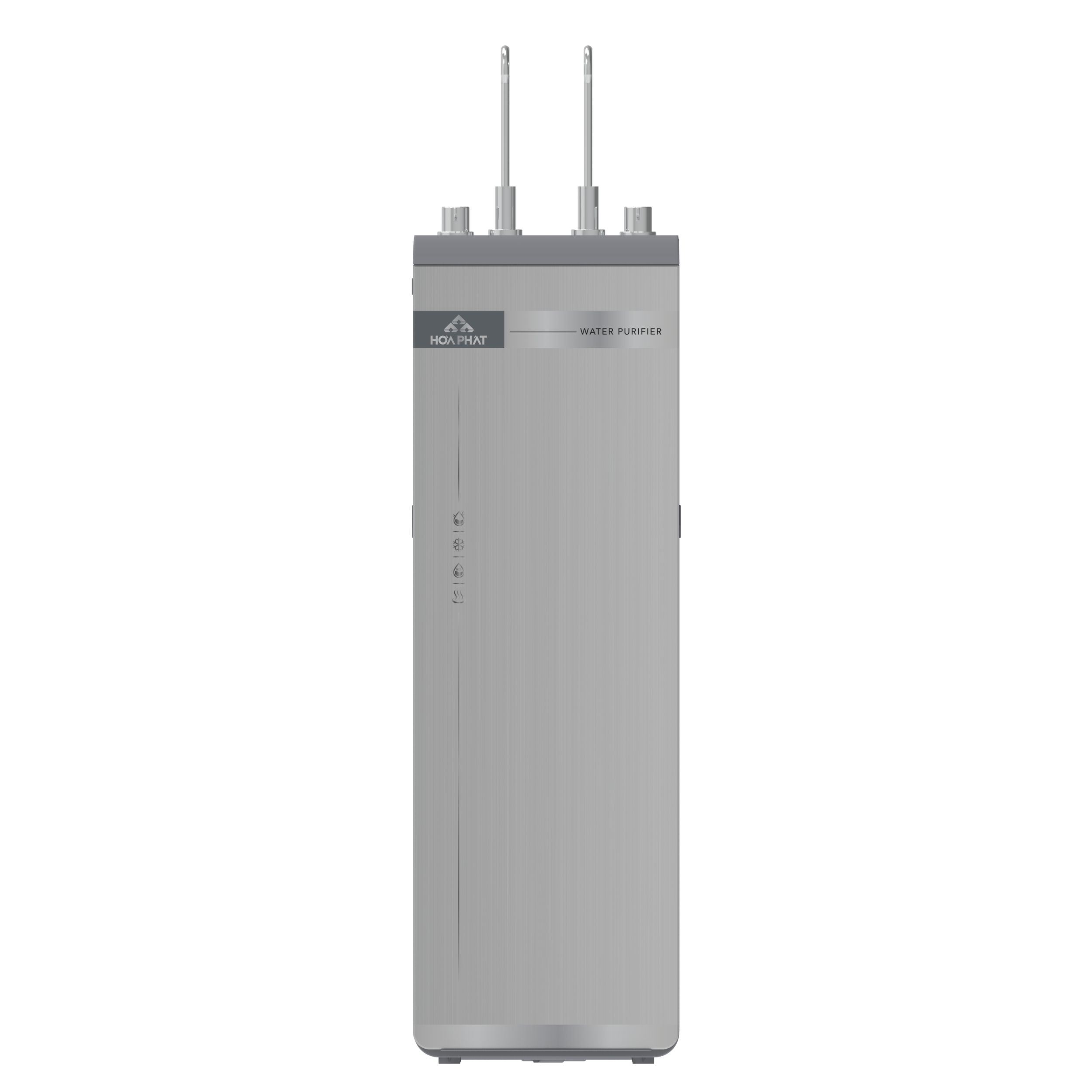 Máy lọc nước RO nóng nguội lạnh Hydrogen Hòa Phát HPN695 13 lõi Màu Trắng - Xám
