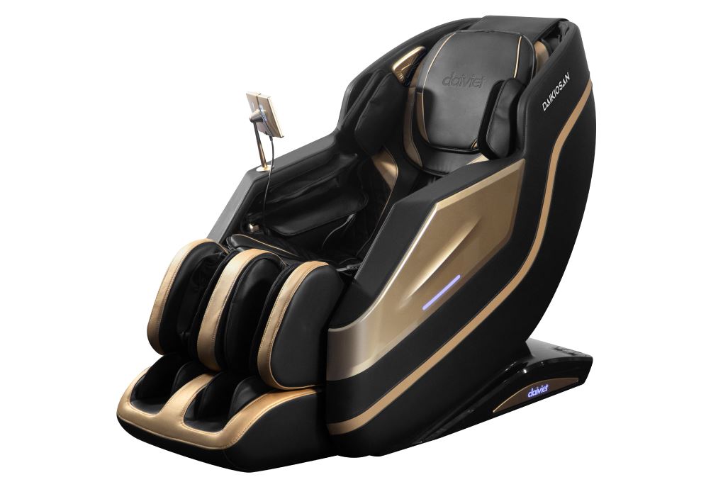 Ghế massage Daikiosan DC200 Màu Đen - Vàng đồng