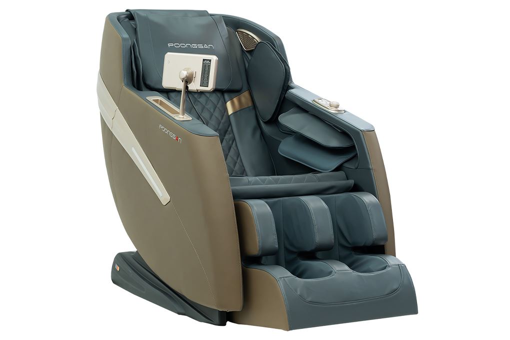 Ghế massage Poongsan MCP-106 Màu Xanh rêu