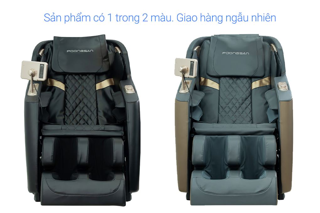 Ghế massage Poongsan MCP-106 Màu Xanh rêu