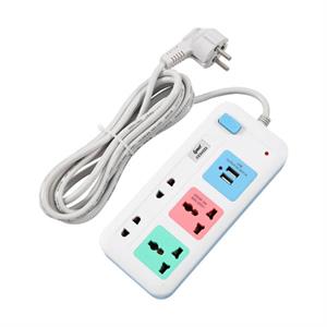 Ổ cắm điện Comet 4 lỗ 2 USB 3m CES4223