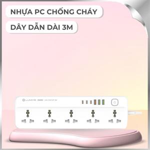 Ổ cắm điện LUMIAS 5 lỗ 3m LM-C5614P