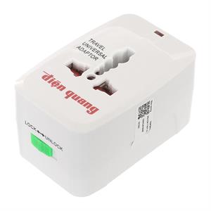 Adapter du lịch Điện Quang 2 USB 1 Type-C ESK TV07 2U 1C