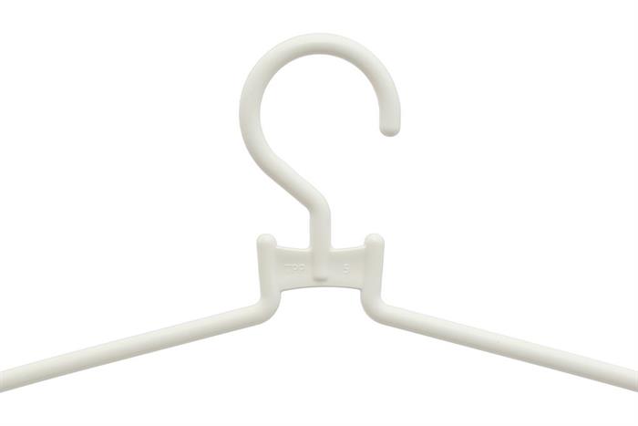 Bộ 10 móc quần áo nhựa Inochi Hara 183 HIN.MOBE.0183 Màu Trắng