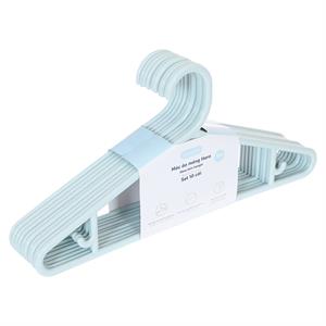 Bộ 10 móc quần áo nhựa Inochi Hara 184 HIN.MOMO.0184