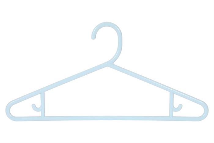 Bộ 10 móc quần áo nhựa Inochi Hara 184 HIN.MOMO.0184 Màu Xanh