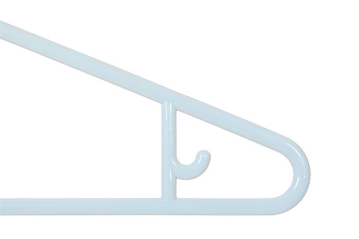 Bộ 10 móc quần áo nhựa Inochi Hara 184 HIN.MOMO.0184 Màu Xanh