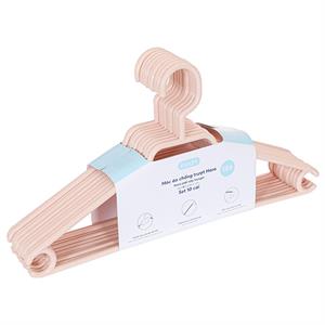 Bộ 10 móc quần áo nhựa Inochi Hara 186 HIN.MOCT.0186
