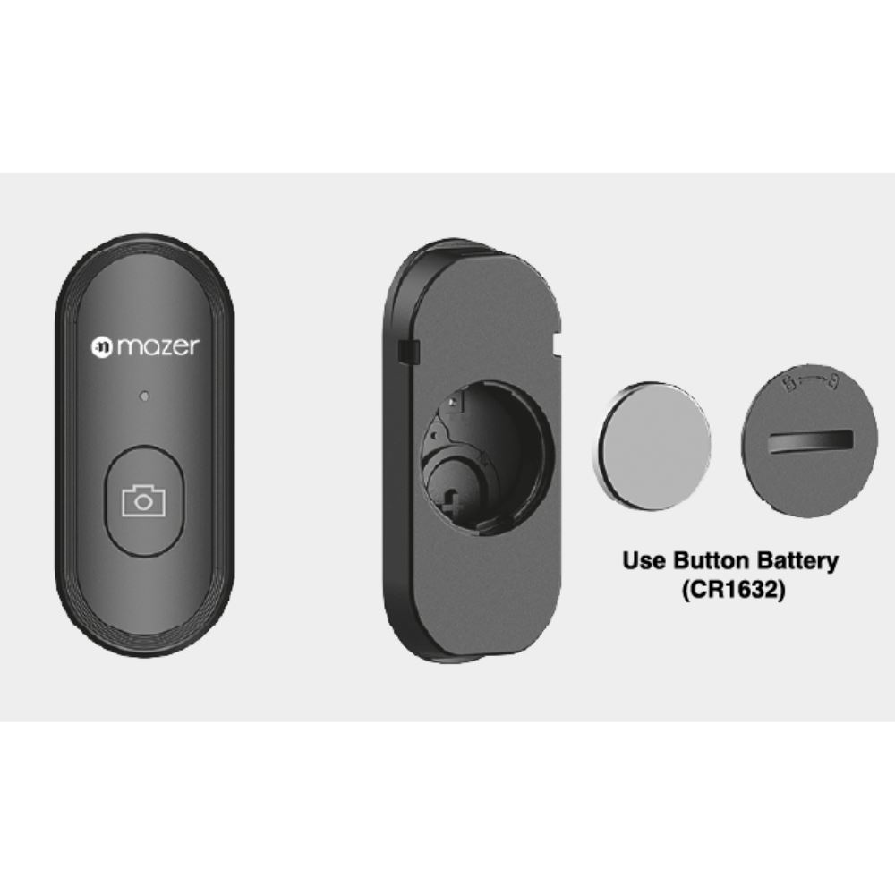Gậy chụp ảnh Bluetooth Mazer M-MS20L-BK Màu Đen
