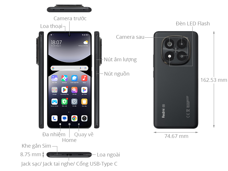 Xiaomi Redmi Note 14 Pro+ 5G 8GB/256GB