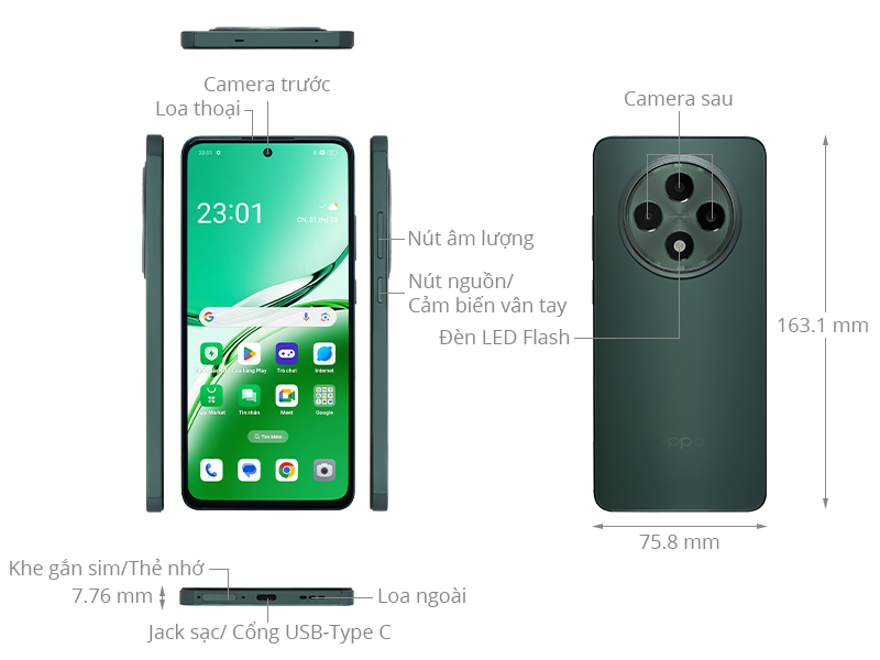 OPPO Reno12 F 5G 12GB/256GB