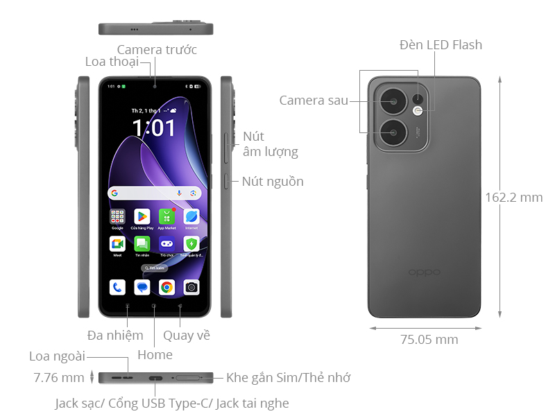 OPPO Reno13 F 5G 8GB/256GB