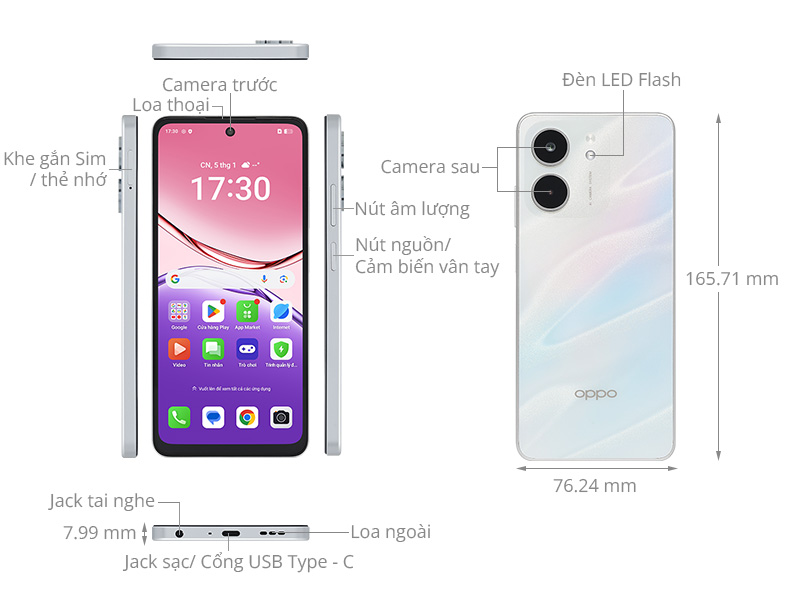 OPPO A5x 4GB/64GB