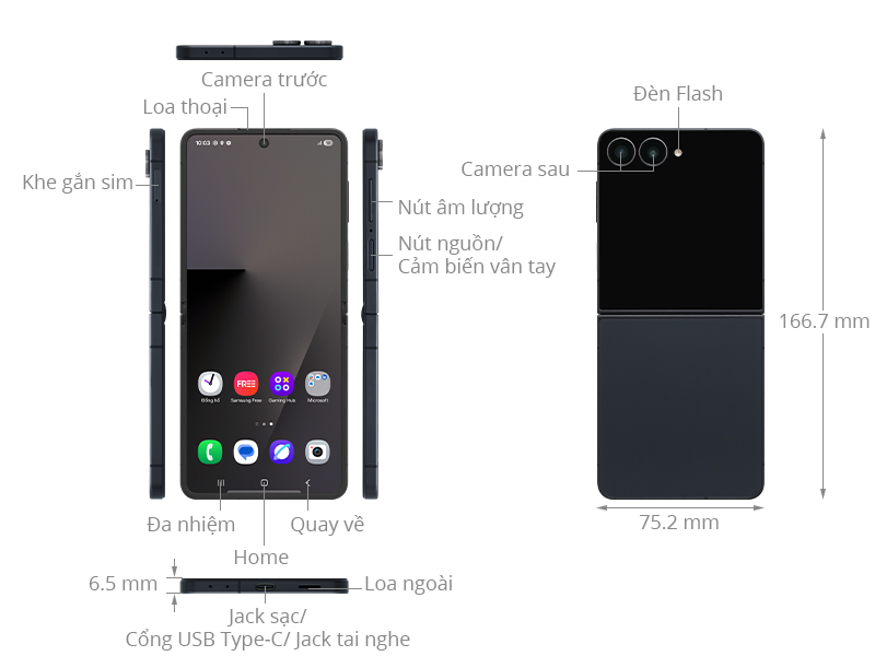 Samsung Galaxy Z Flip7 5G 12GB/256GB