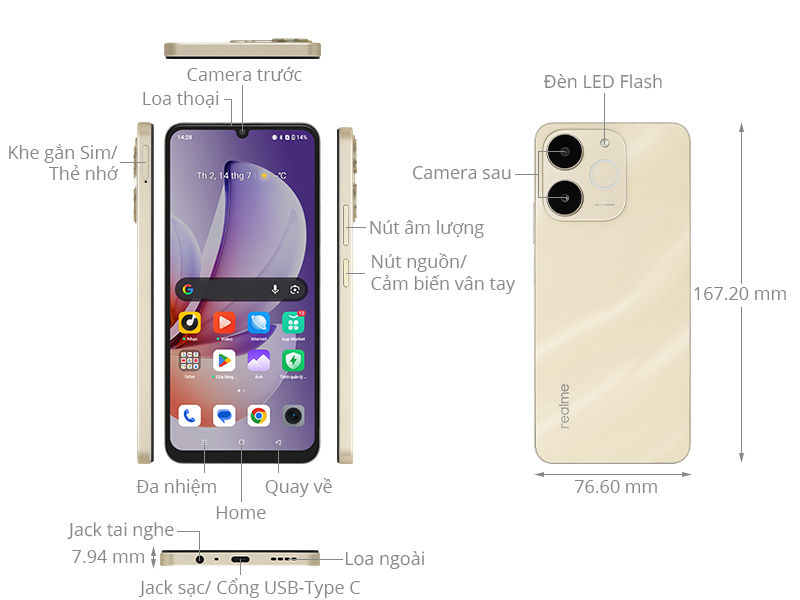 realme Note 70 4GB/128GB