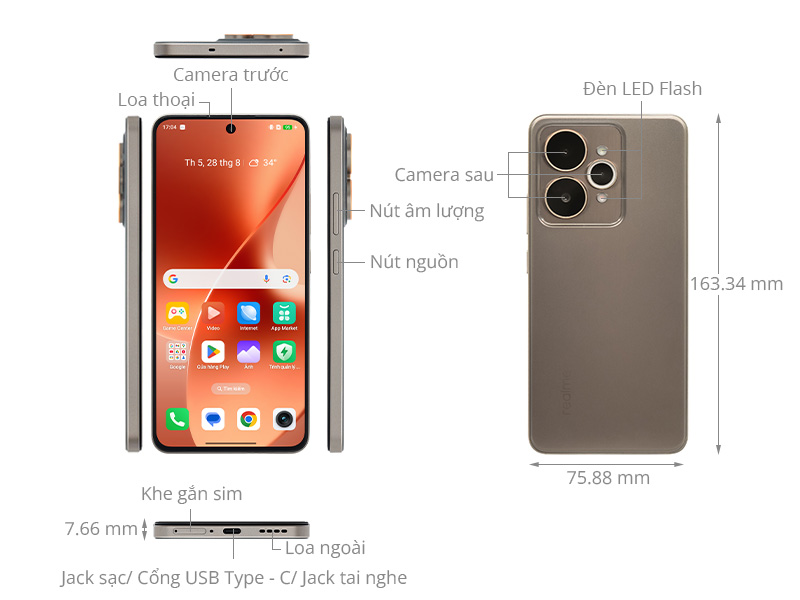 realme 15 5G 8GB/256GB