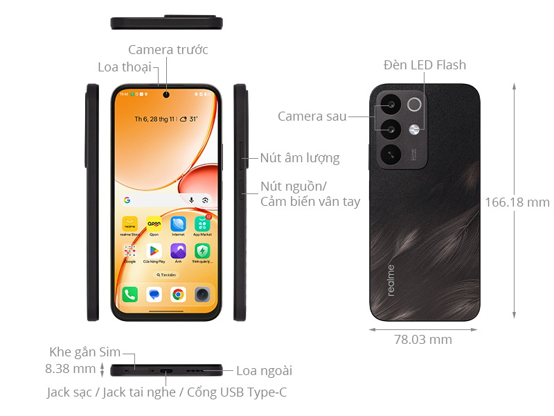 realme C85 8GB/128GB