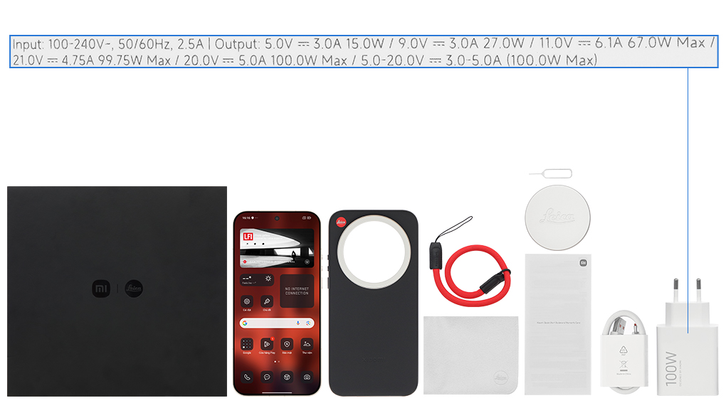 Bộ sản phẩm gồm: Hộp, Sách hướng dẫn, Cây lấy sim, Cáp Type C, Củ sạc nhanh rời đầu Type A, Miếng dán màn hình, Ốp lưng