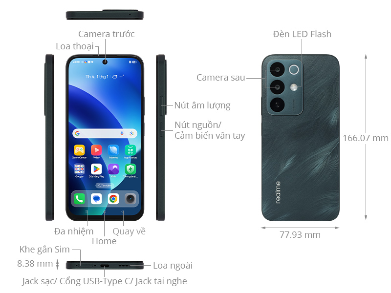 realme C85 5G 8GB/128GB