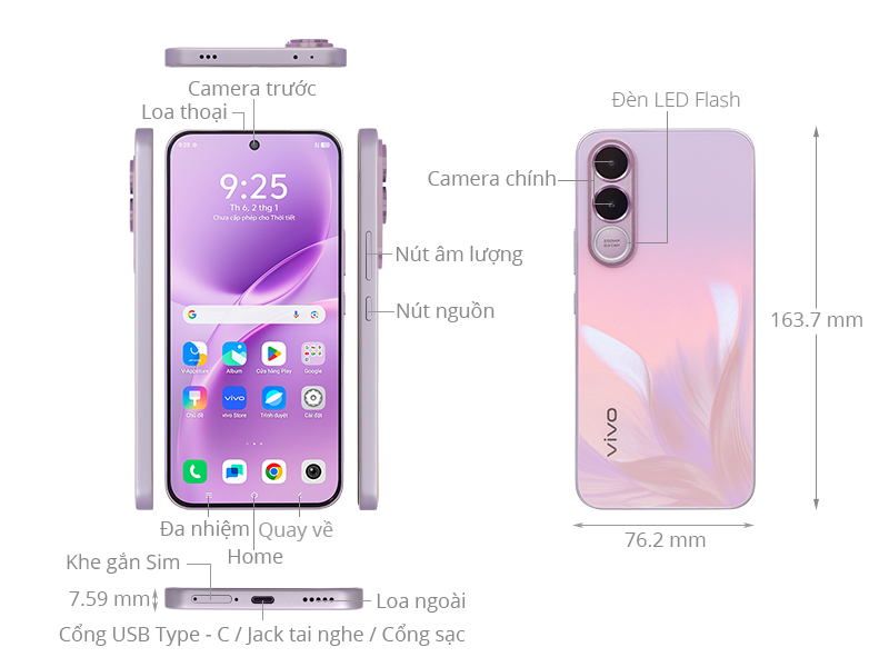 Vivo V70 FE 8GB/256GB