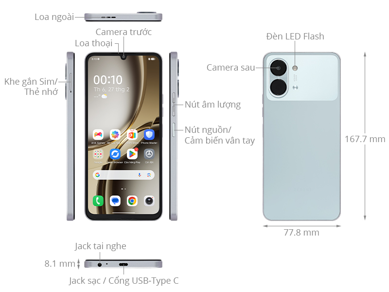 Tecno Spark Go 3 4GB/128GB