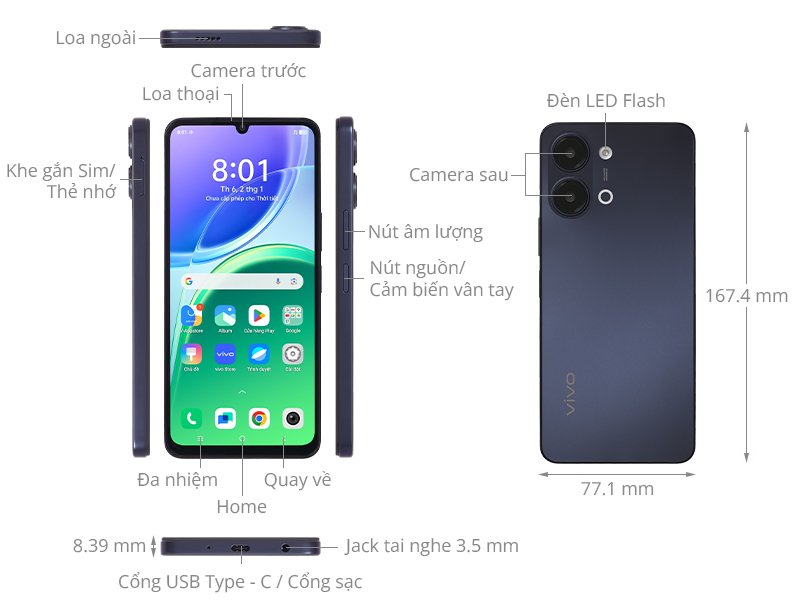 vivo Y05 4GB/64GB