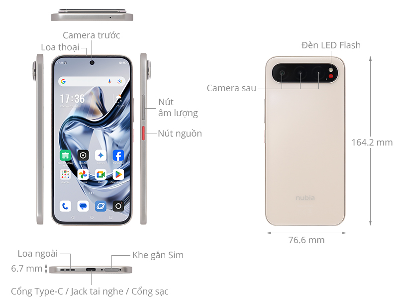 Nubia Air 5G 8GB/256GB