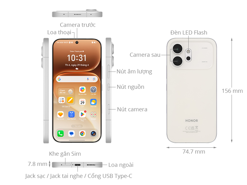 Honor 600 8GB/256GB