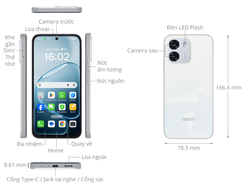 OPPO A6t Pro 8GB/128GB