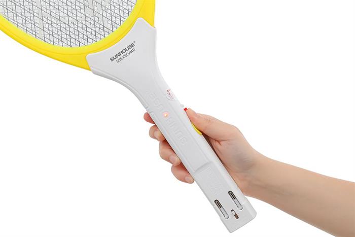 Vợt muỗi Sunhouse SHE-EECVM11 Màu vàng