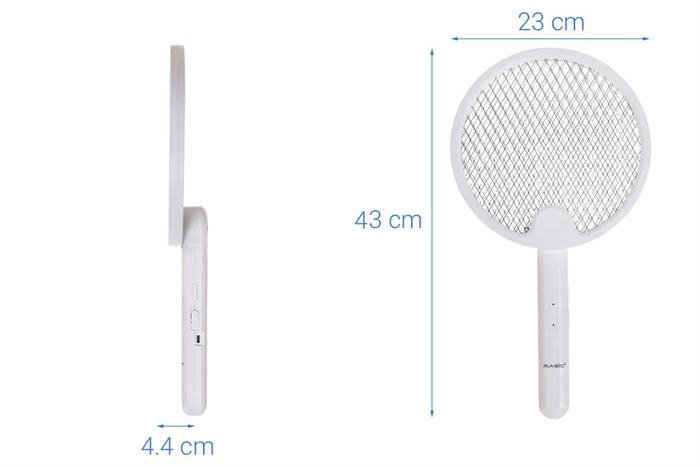 Vợt muỗi Magic A-015 Màu Trắng
