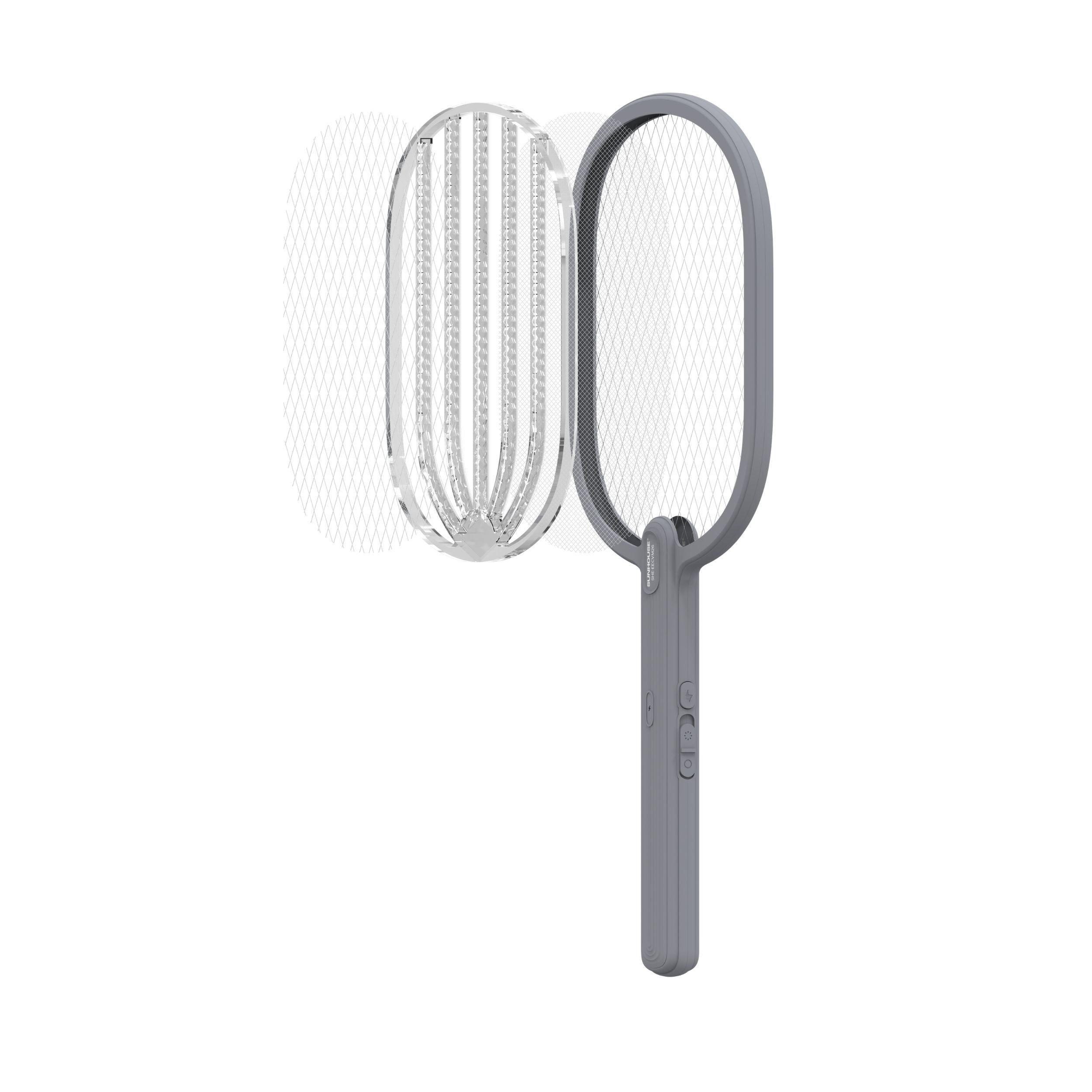 Vợt muỗi Sunhouse SHE-EECVM26 Màu Xám
