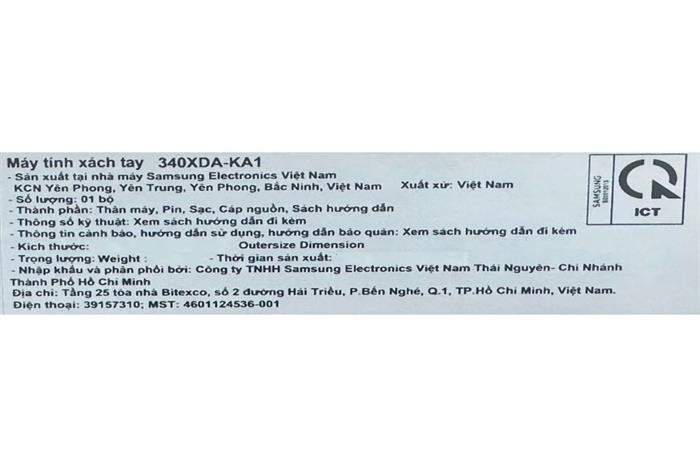 Laptop Samsung Galaxy Chromebook Go XE340XDA-KA1VN (N4500, 4GB, 32GB, HD, Win 11 Pro) Màu Bạc