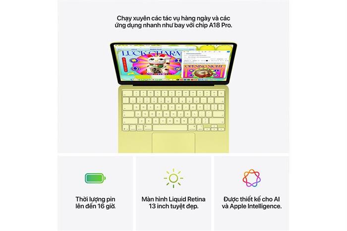 Laptop MacBook Neo 13 inch A18 Pro 8GB/256GB Màu Bạc