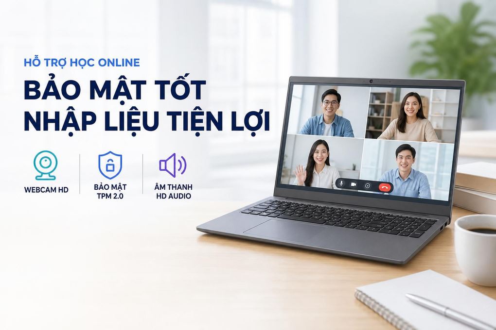 Laptop Lenovo IdeaPad Slim 3 15ARP10 - 83K700YUVN (R5 7535HS, 16GB, 512GB, WUXGA, Win11) Màu Xám