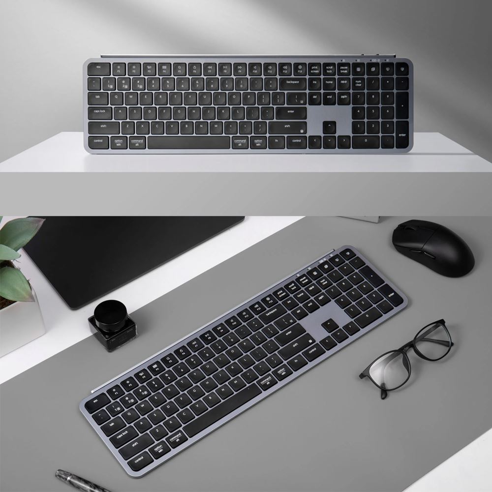Bàn Phím Bluetooth Keychron B6P-K1 B6 Pro Màu Xám