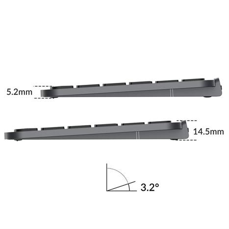 Bàn Phím Bluetooth Keychron B6P-K1 B6 Pro Màu Xám