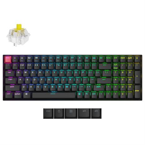 Bàn Phím Cơ Bluetooth Keychron K4X-B4 Màu Đen