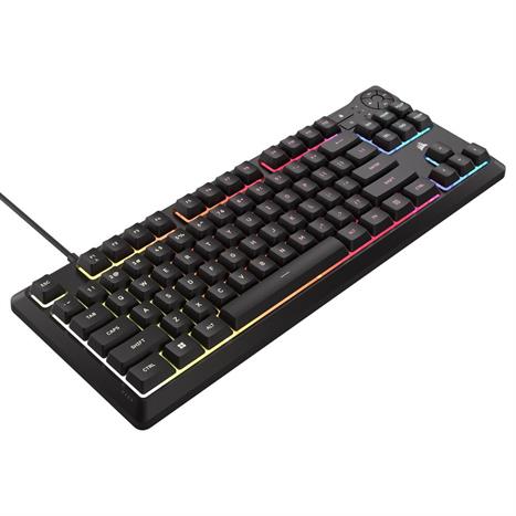 Bàn Phím Có Dây Gaming Corsair K55 CORE TKL RGB/CH-9216065-NA Màu Đen
