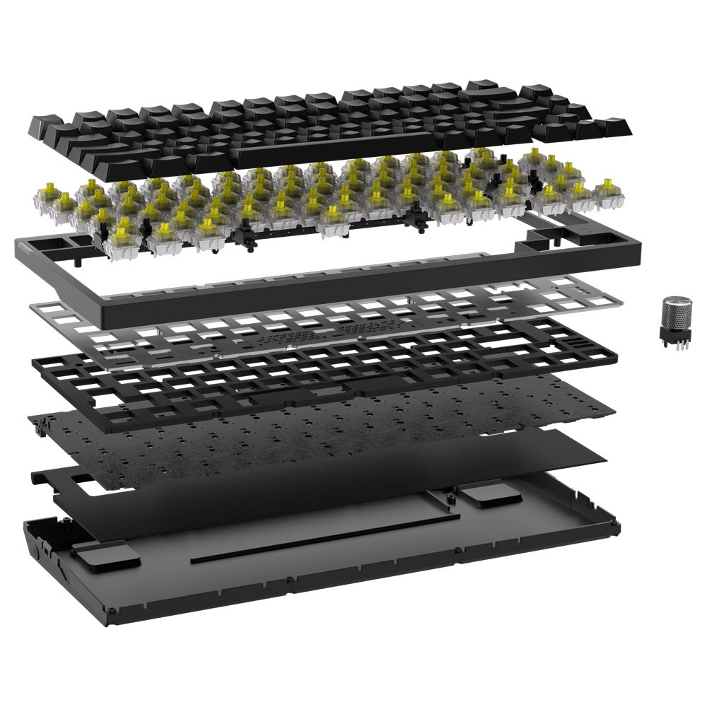 Bàn Phím Cơ Bluetooth Gaming Corsair K65 PLUS Tactile/CH-91D441F-NA Màu Đen