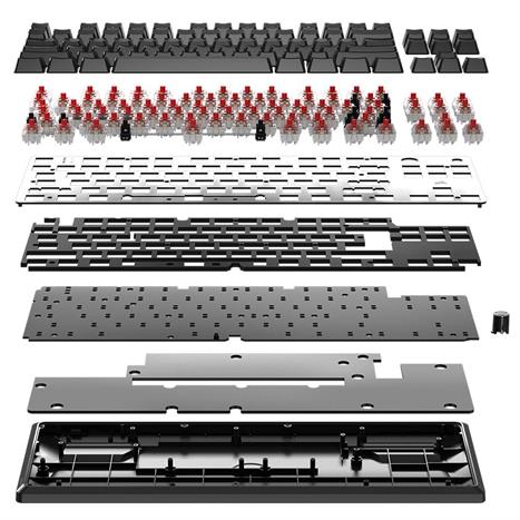 Bàn Phím Cơ Có Dây Gaming Corsair K70 CORE TKL-MLX RED-BLK RGB/CH-911911E-NA Màu Đen