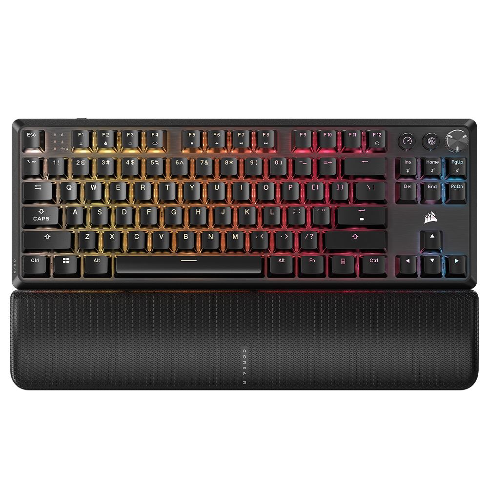Bàn Phím Cơ Bluetooth Gaming Corsair K70 CORE TKL WL-MLX RED-BLK RGB/CH-914901E-NA - Kết nối