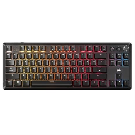 Bàn Phím Cơ Bluetooth Gaming Corsair K70 CORE TKL WL-MLX RED-BLK RGB/CH-914901E-NA Màu Đen