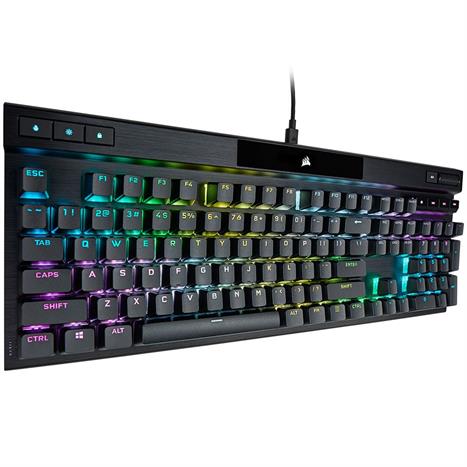 Bàn Phím Cơ Có Dây Gaming Corsair K70 PRO BLK-MX SPEED-RGB/CH-9109414-NA Màu Đen