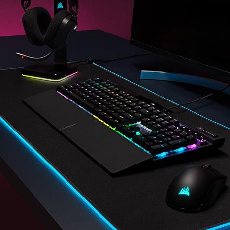 Bàn Phím Cơ Có Dây Gaming Corsair K70 PRO BLK-MX SPEED-RGB/CH-9109414-NA Màu Đen