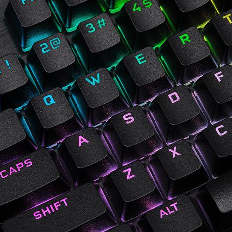 Bàn Phím Cơ Có Dây Gaming Corsair K70 PRO BLK-MX SPEED-RGB/CH-9109414-NA Màu Đen