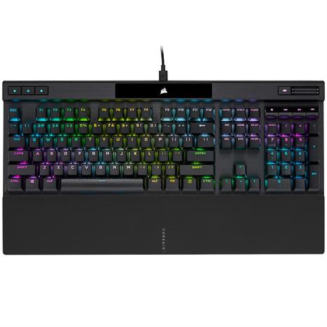 Bàn Phím Cơ Có Dây Gaming Corsair K70 PRO-BLK-OPX Silver-RGB/CH-910941A-NA Màu Đen